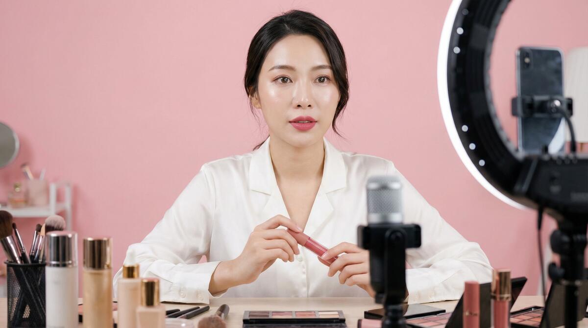 糖心vlog美妆视频